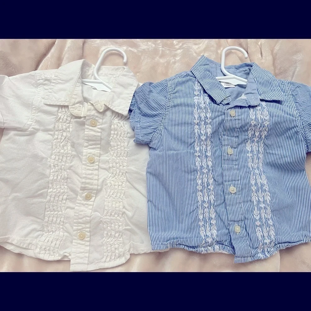 Boys 6-12 month GAP Dress Shirts